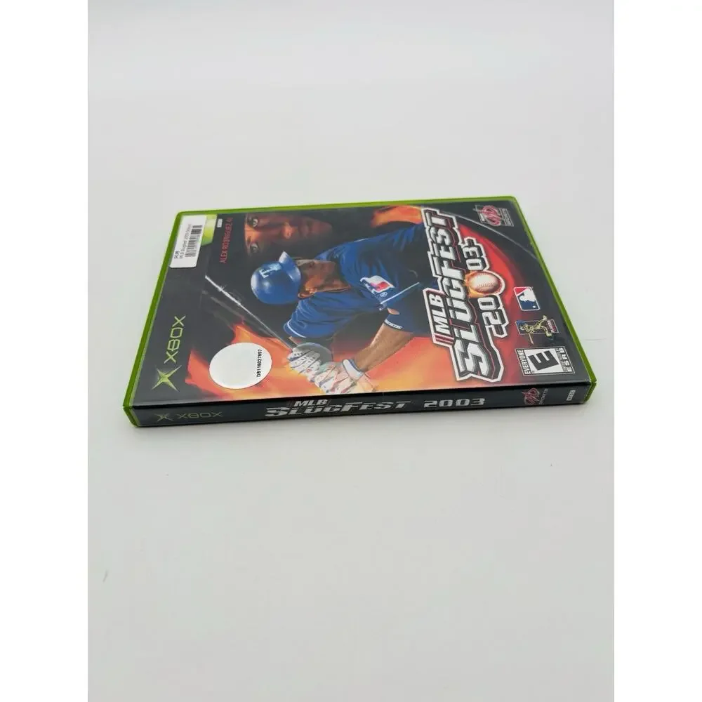 MLB SlugFest 2003 (Original Xbox) CIB Complete Tested Works Very Good Condition